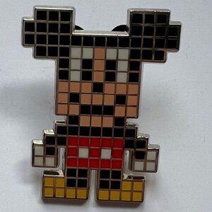 Disney Digital Pixel Mystery Mickey Mouse Pin